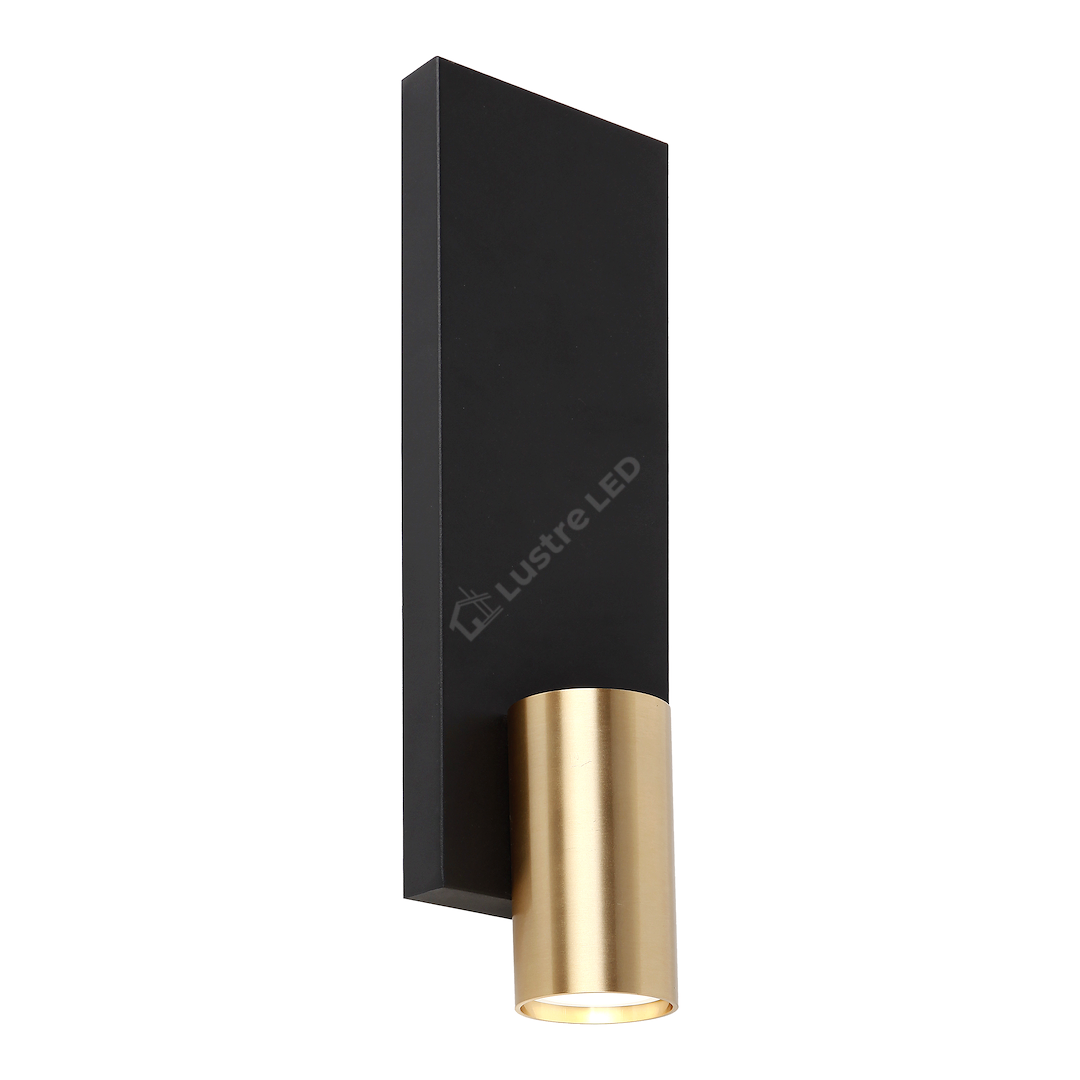 Aplica cu Spot GENESIS Black & Gold GU10 27CM