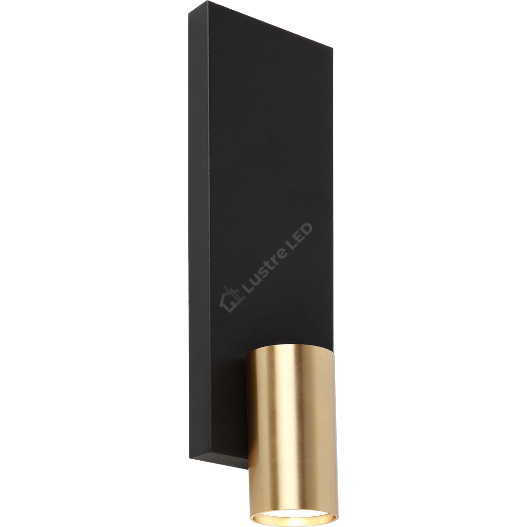 Aplica cu Spot GENESIS Black & Gold GU10 27CM