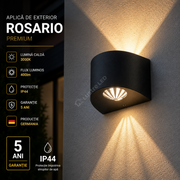 Aplica de Exterior ROSARIO Black Premium