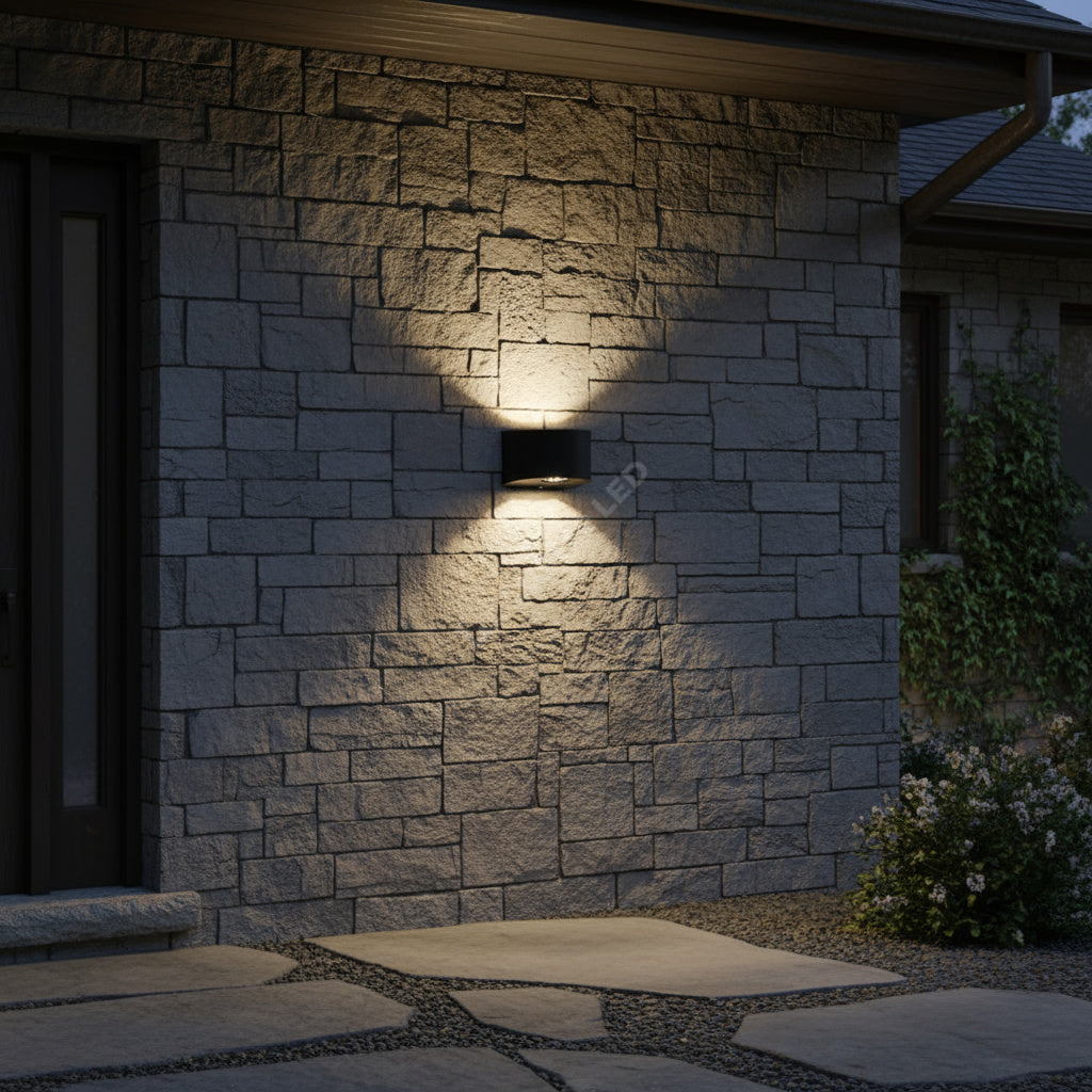 Aplica de Exterior ROSARIO Black Premium