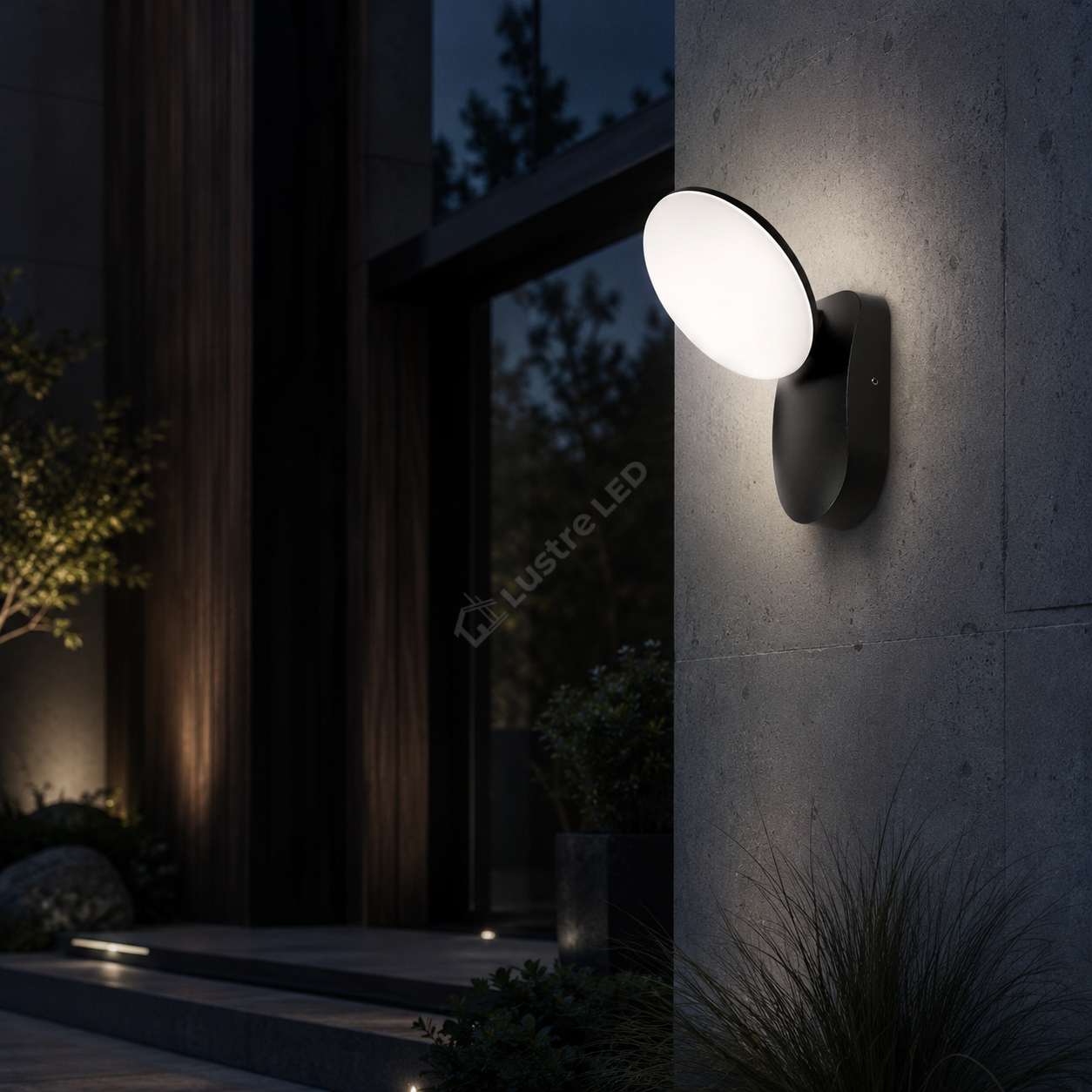 Aplica Exterior BRIGHTLIT LED Black 11W 4000K IP54 Echivalent 60W