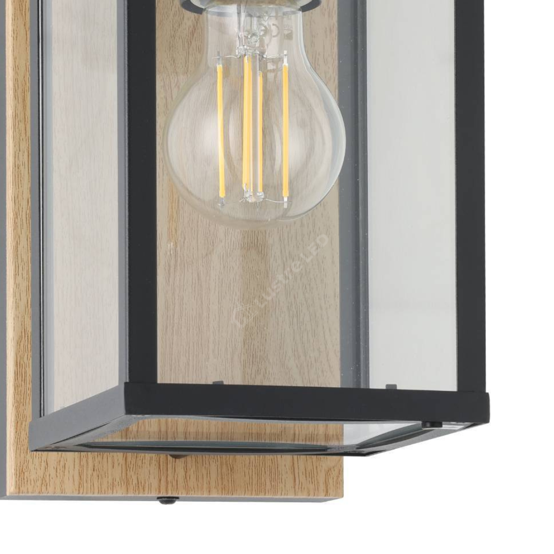 Aplica Exterior BUDRONE 1xE27 IP44 900289 APLICA PERETE / NEAGRA Lighting Fixtures