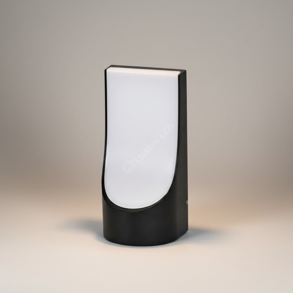 Aplica Exterior PORTAL LED Black 10W 3000K IP65 Echivalent 85W