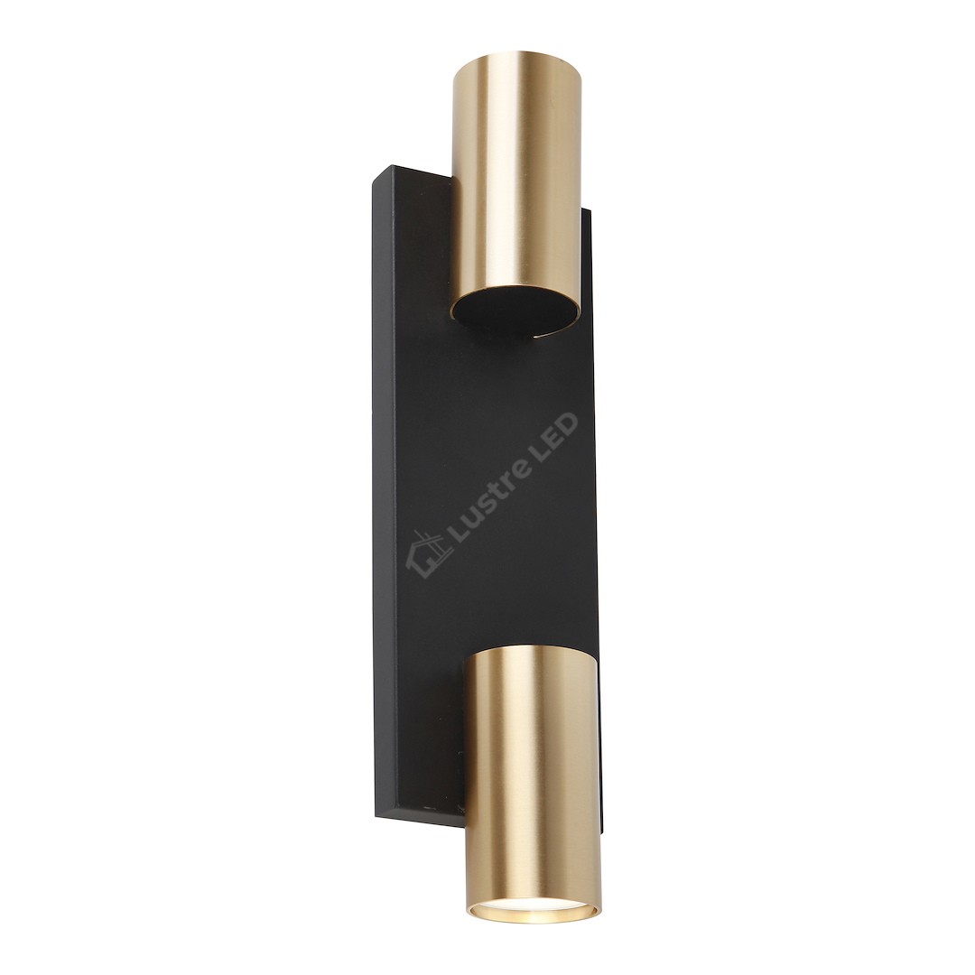 Aplica Genesis Black & Gold Premium cu 2 Spoturi Reglabile