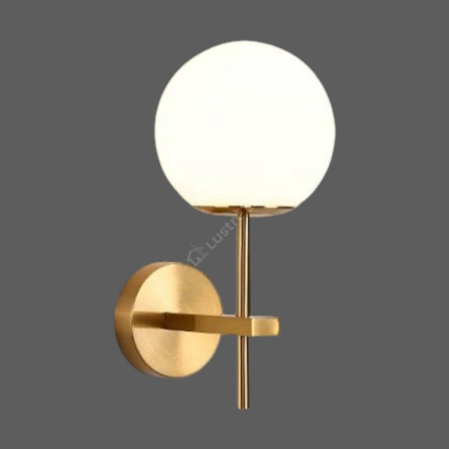 Aplica GENEVA 1xE27 Abajur Gold