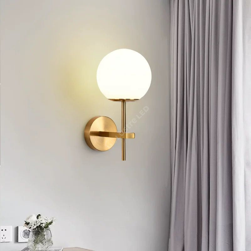Aplica GENEVA 1xE27 Abajur Gold