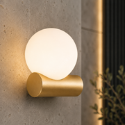 Aplica Gold FORES cu Abajur 1xG9 15CM
