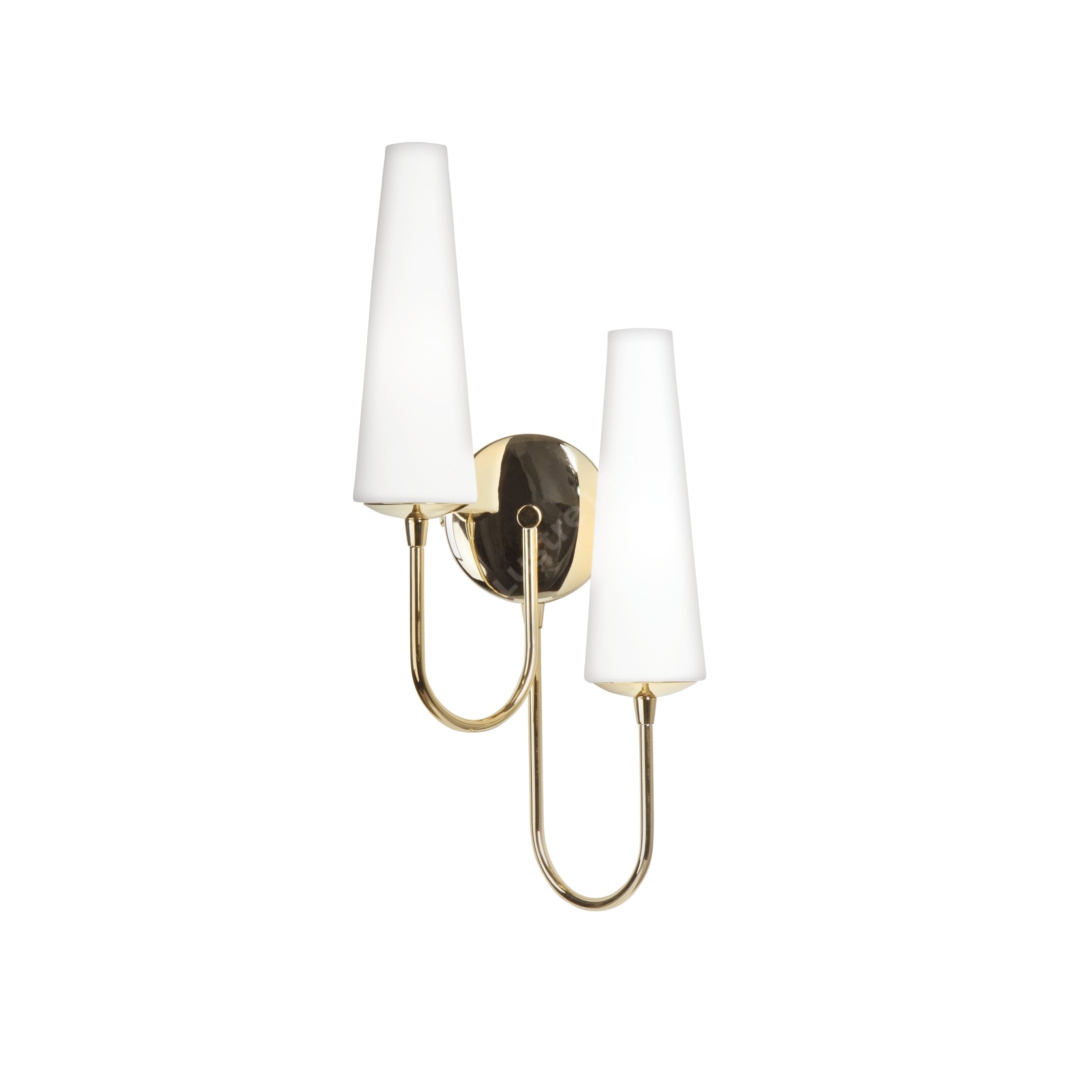 Aplica Gold MAGNUM cu Abajur 2xE14 44CM