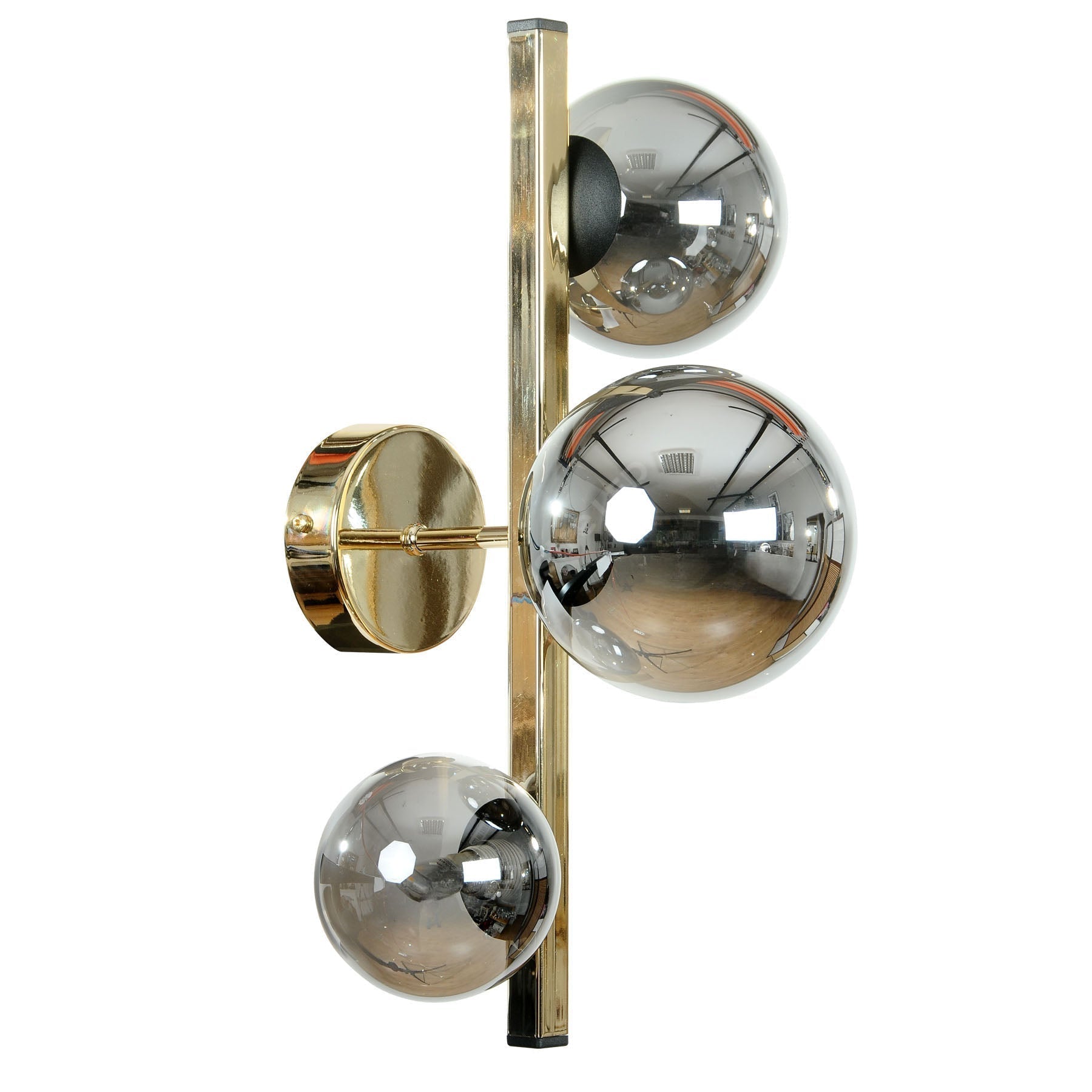 Aplica Gold SERENITY cu Abajur 3xG9 43CM
