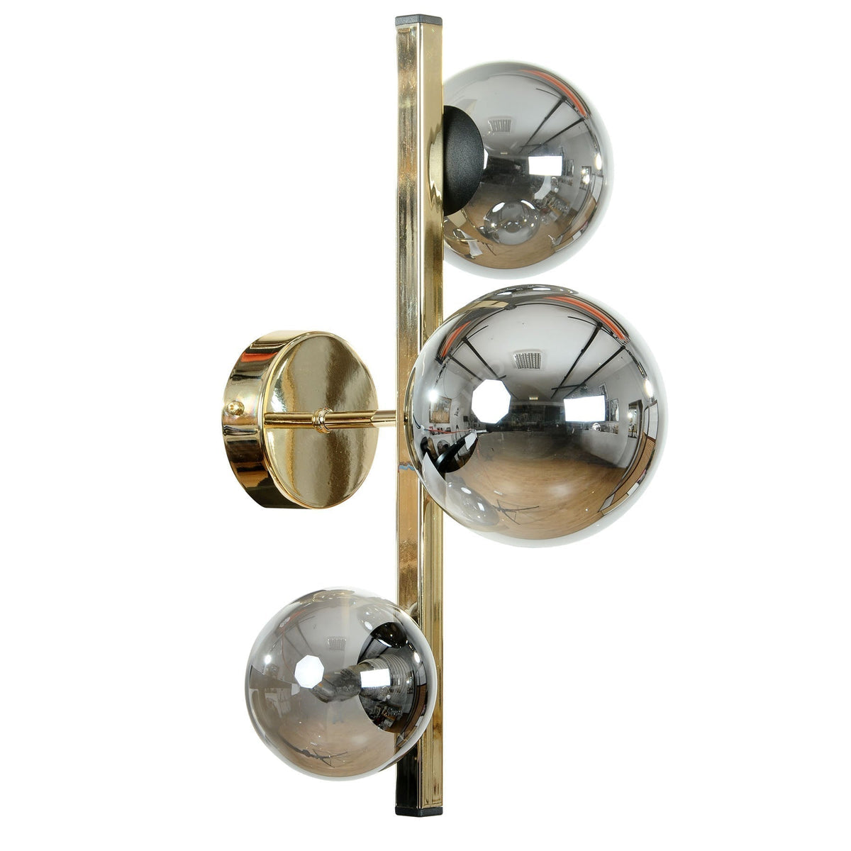Aplica Gold SERENITY cu Abajur 3xG9 43CM