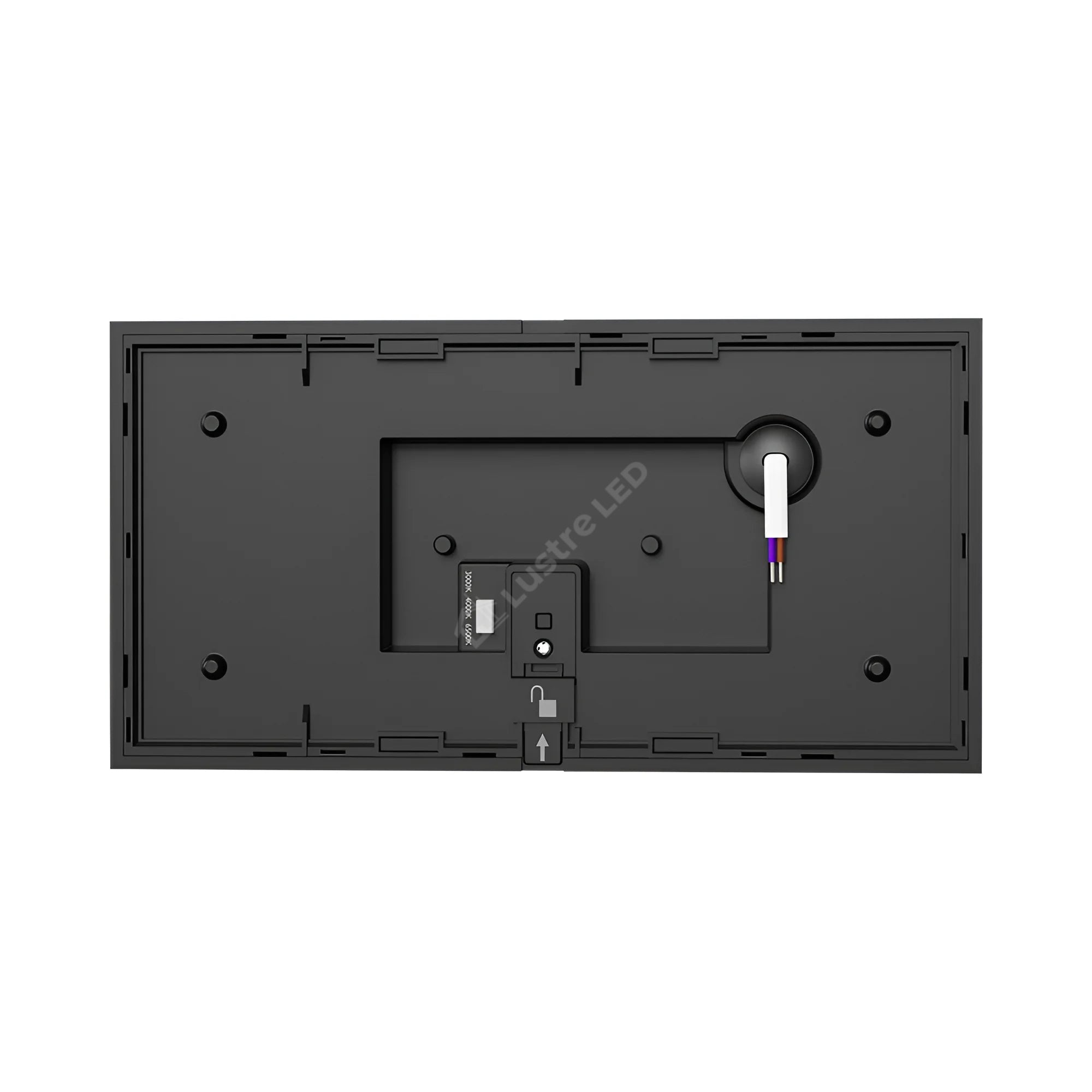 Aplica LED 10W VENETO Black 950lm CCT Exterior IP44