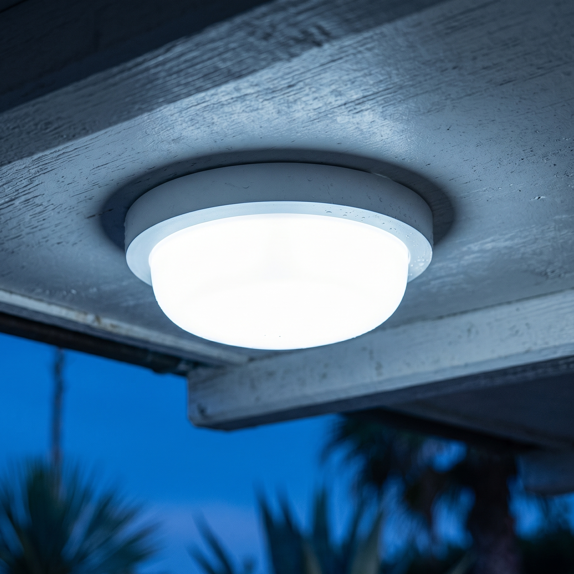 Aplica LED 12W Rotunda BAT Alba Exterior