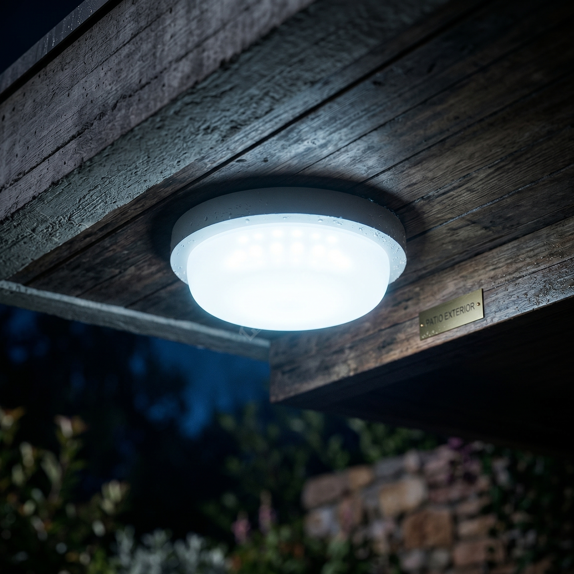 Aplica LED 12W Rotunda BAT Alba Exterior