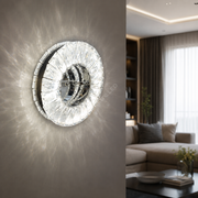 Aplica LED 16W Cristal OLLY Chrome 3 Lumini