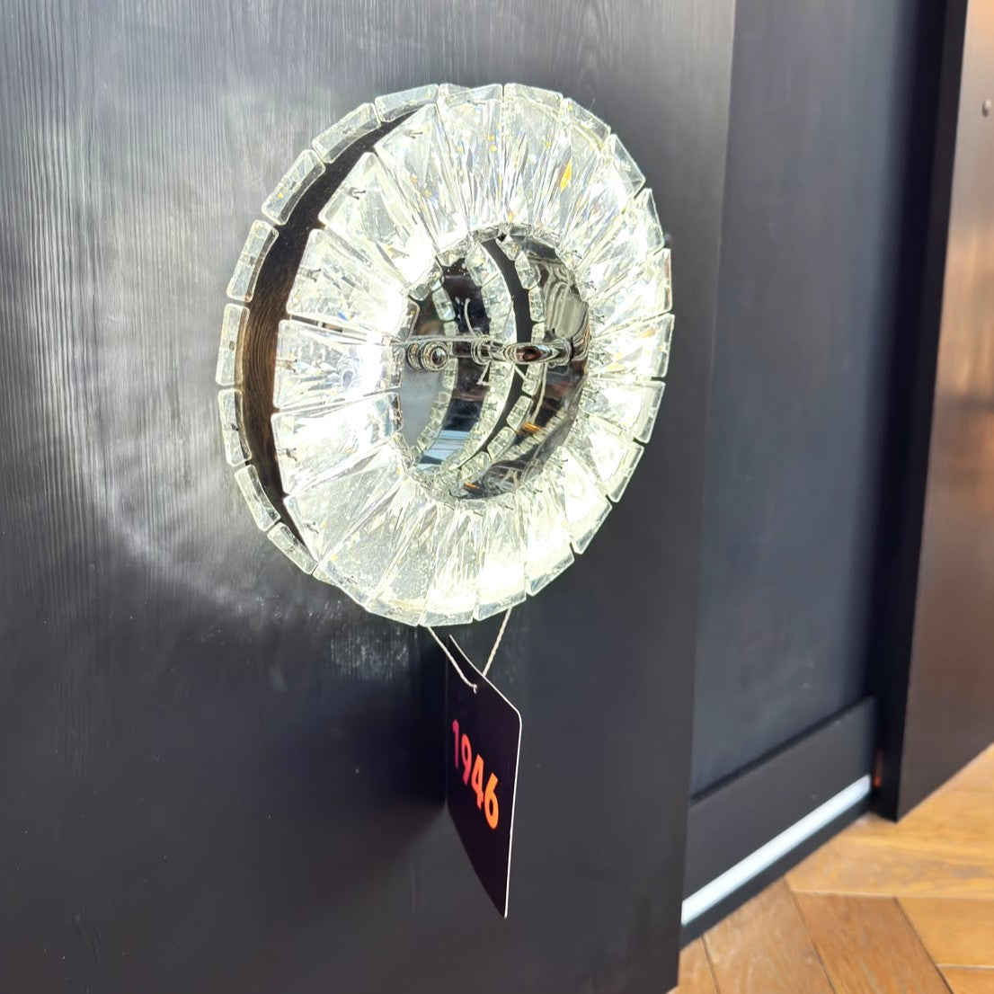 Aplica LED 16W Cristal OLLY Chrome 3 Lumini
