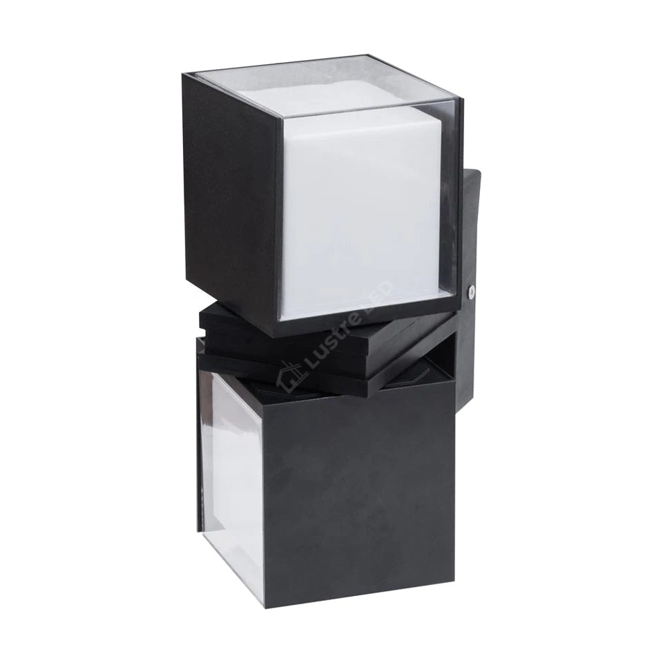 Aplica LED 18W Elan Black Reglabila Exterior IP65