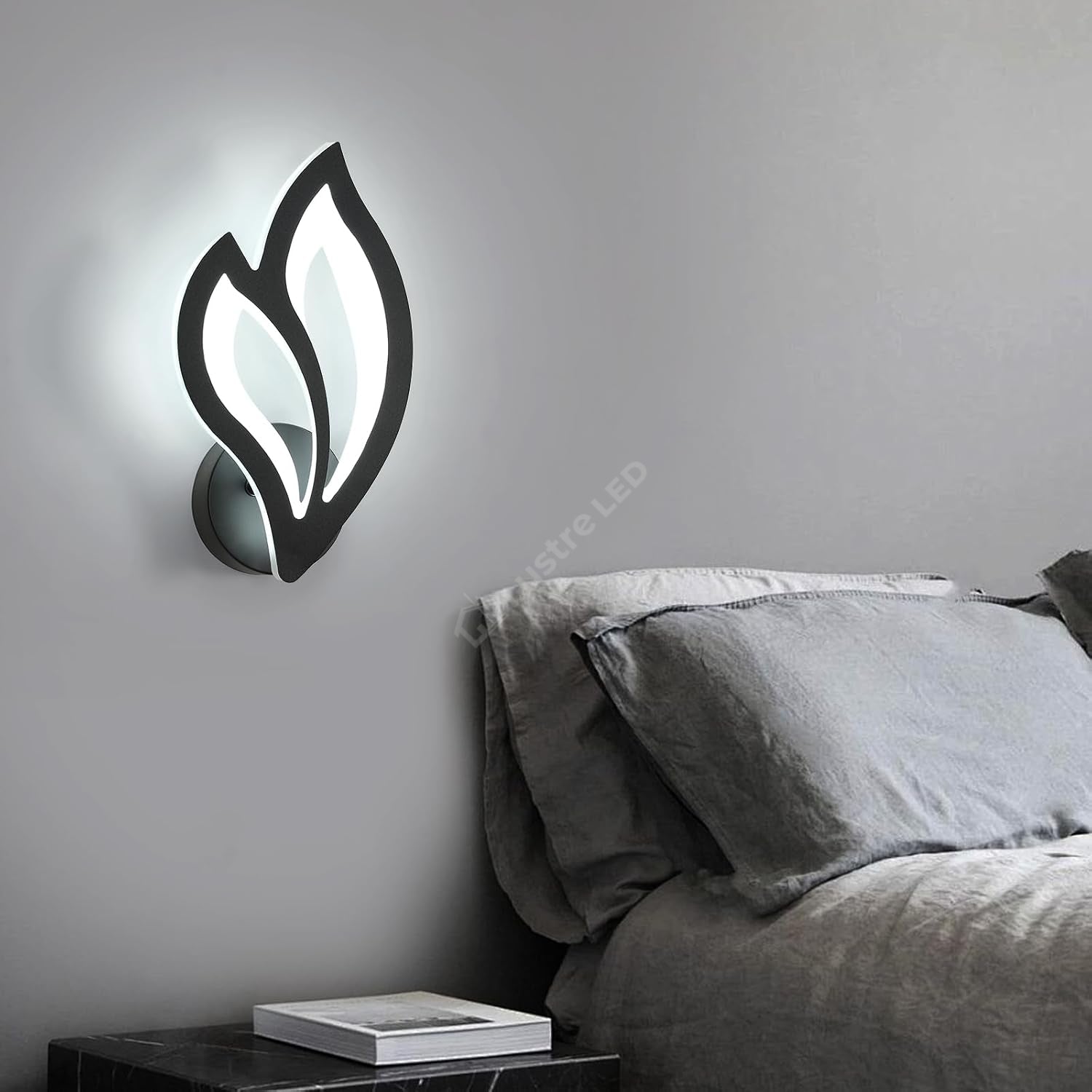 Aplica LED 22W Perete ANEMONE Black