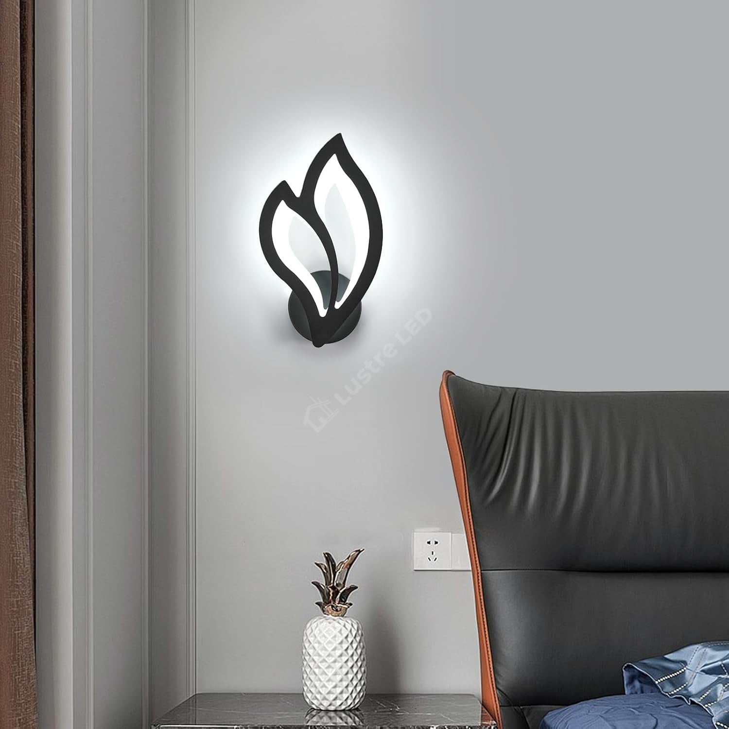Aplica LED 22W Perete ANEMONE Black