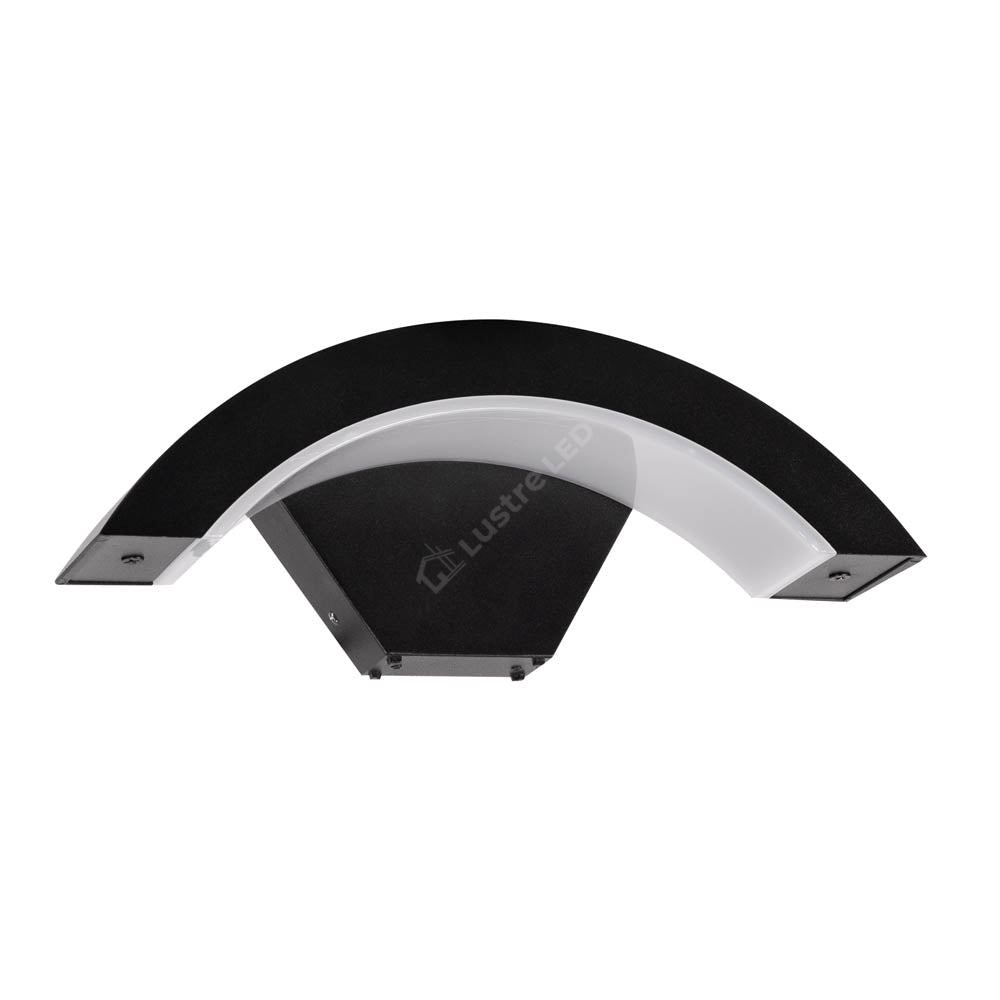 Aplica LED 24W HELIOS 1200lm 4000K Exterior Neagra
