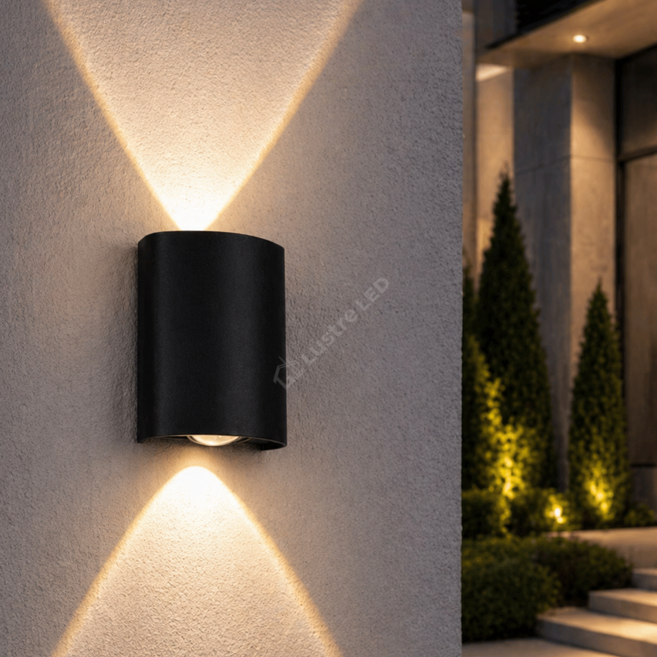 Aplica LED 3W Trio Exterior Neagra