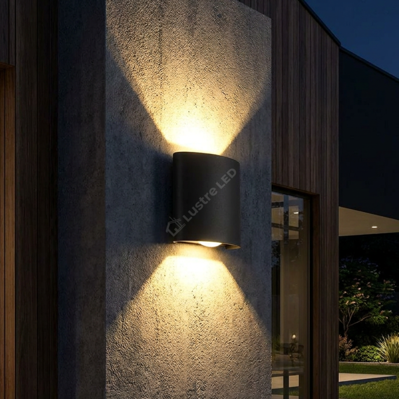 Aplica LED 3W Trio Exterior Neagra
