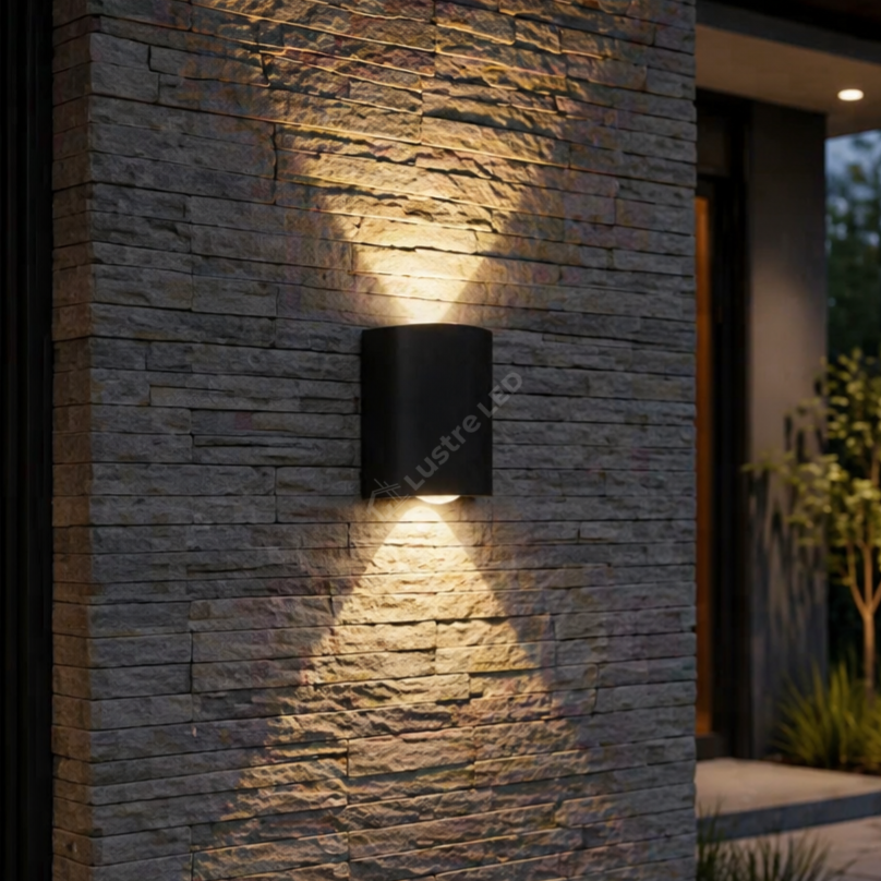 Aplica LED 3W Trio Exterior Neagra