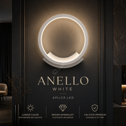 Aplica LED ANELLO White Ø20CM Echivalent 80W