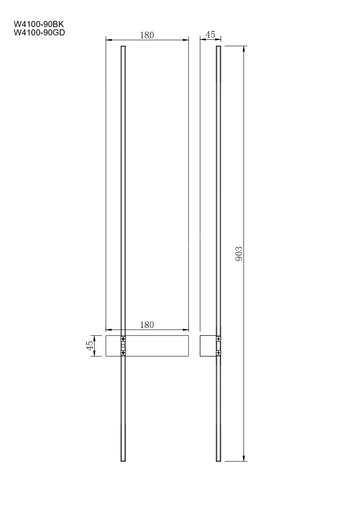 Aplica LED ARCO Gold Minimalista 3 Functii 90CM Echivalent 100W