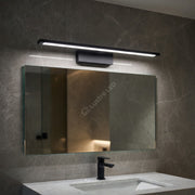 Aplica LED Baie 12W VIREN Neagra 60cm 3 Lumini din Buton