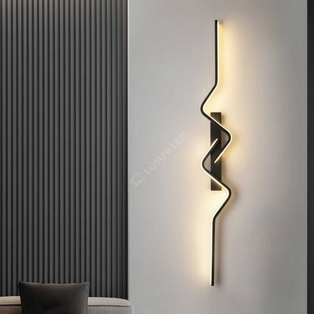Aplica LED BEZY Black 80CM