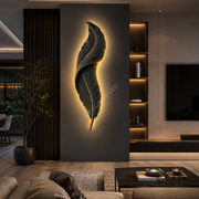 Aplica LED BLACK Luxury Feather XXL 40W 90CM