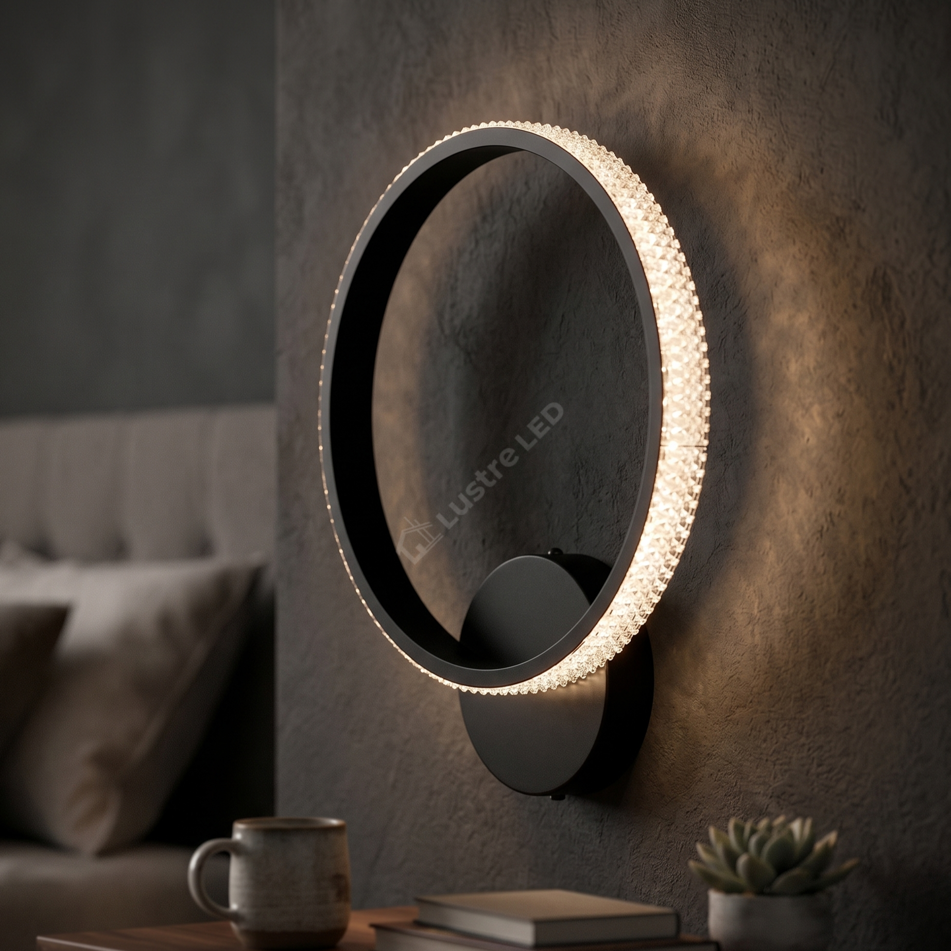 Aplica LED Black ZELA Echivalent 100W