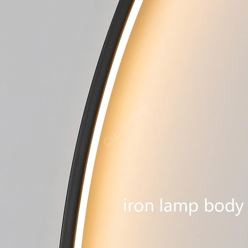 Aplica LED CUERBO Black 150cm 2000lm 3 Lumini