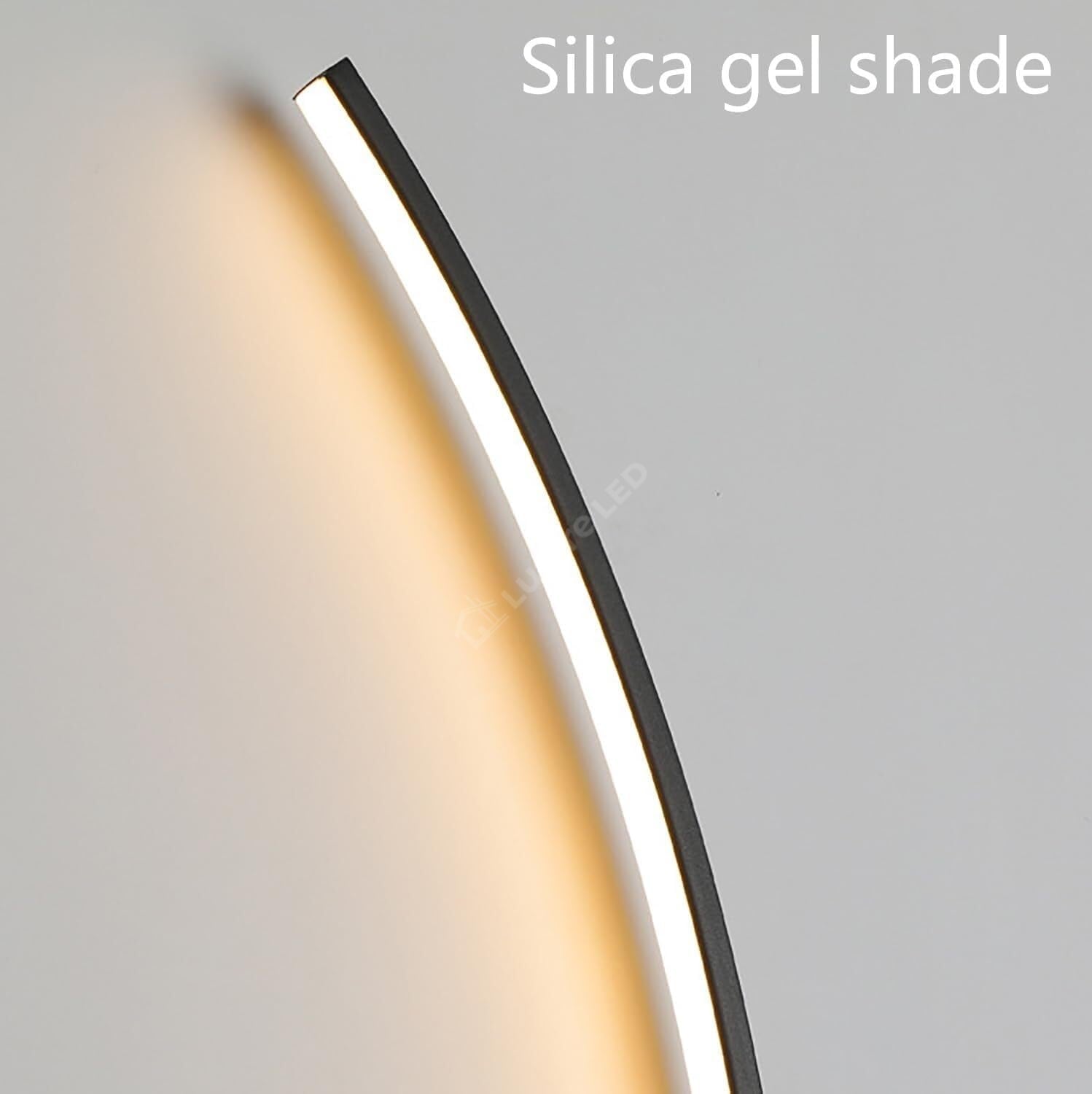 Aplica LED CUERBO Black 150cm 2000lm 3 Lumini
