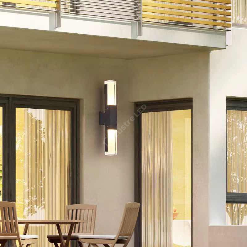 Aplica LED Double NUVIA 20W IP65 3000K