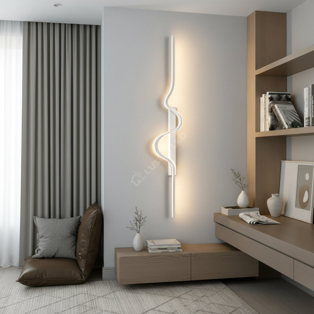 Aplica LED Dunes 36W 60cm Echivalent 150W Alba