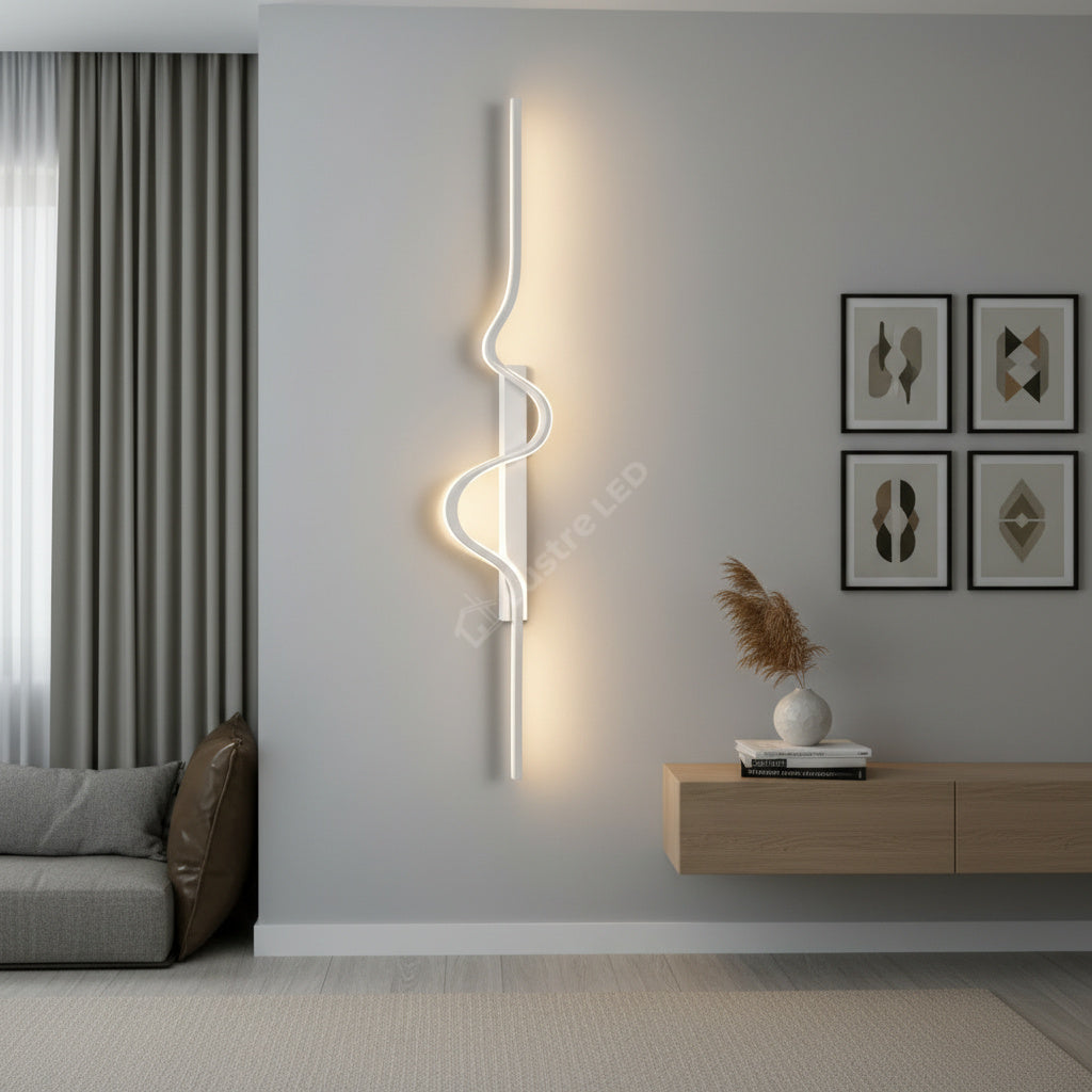 Aplica LED Dunes 36W 60cm Echivalent 150W Alba