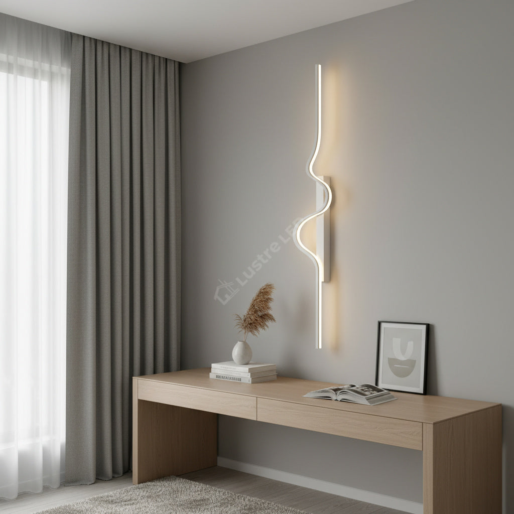 Aplica LED Dunes 36W 60cm Echivalent 150W Alba