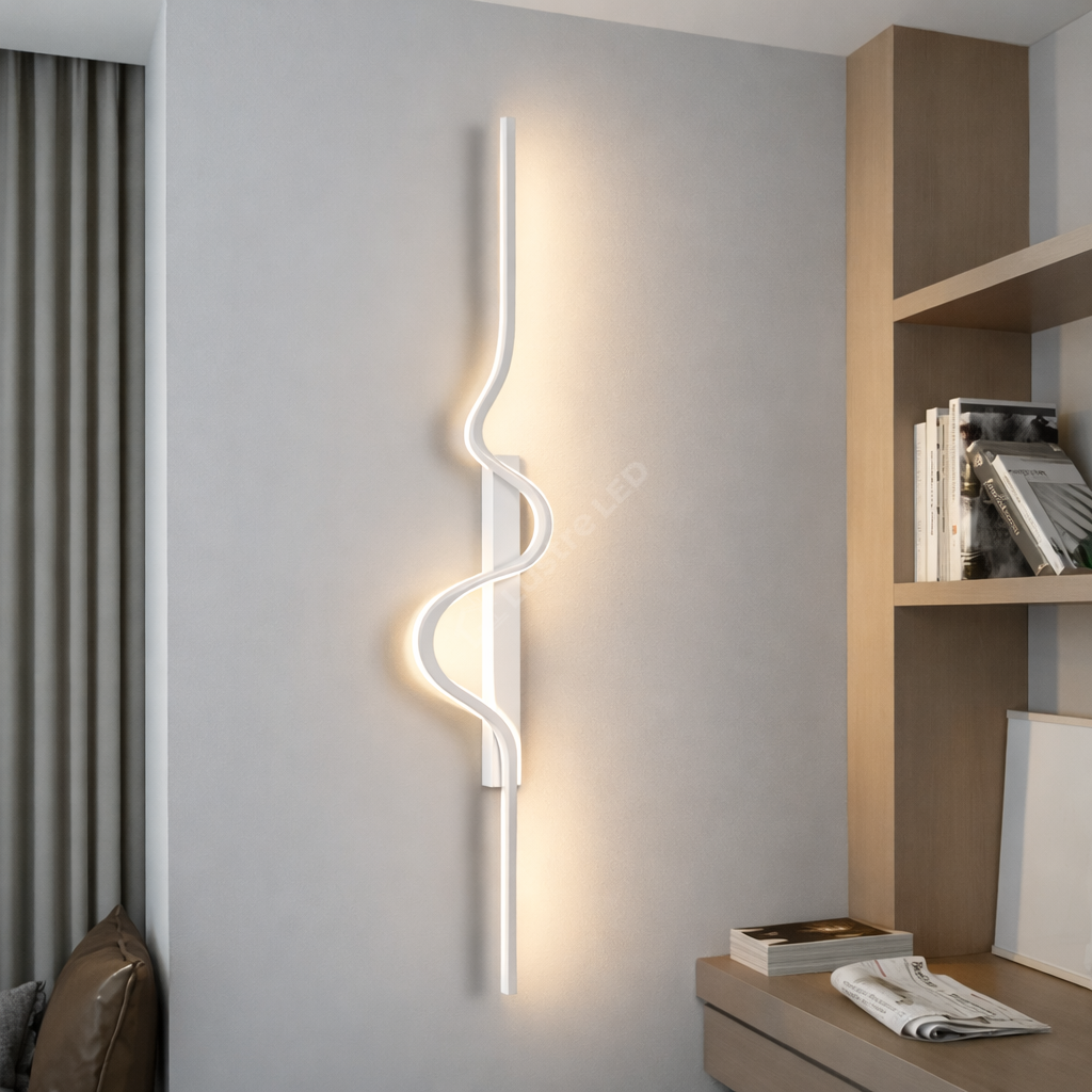 Aplica LED Dunes 36W 60cm Echivalent 150W Alba