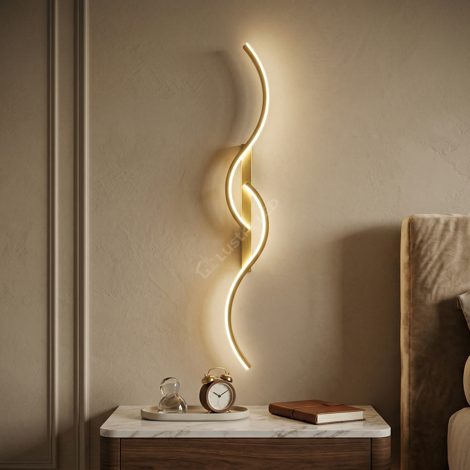 Aplica LED Eternity Gold 20W 80cm