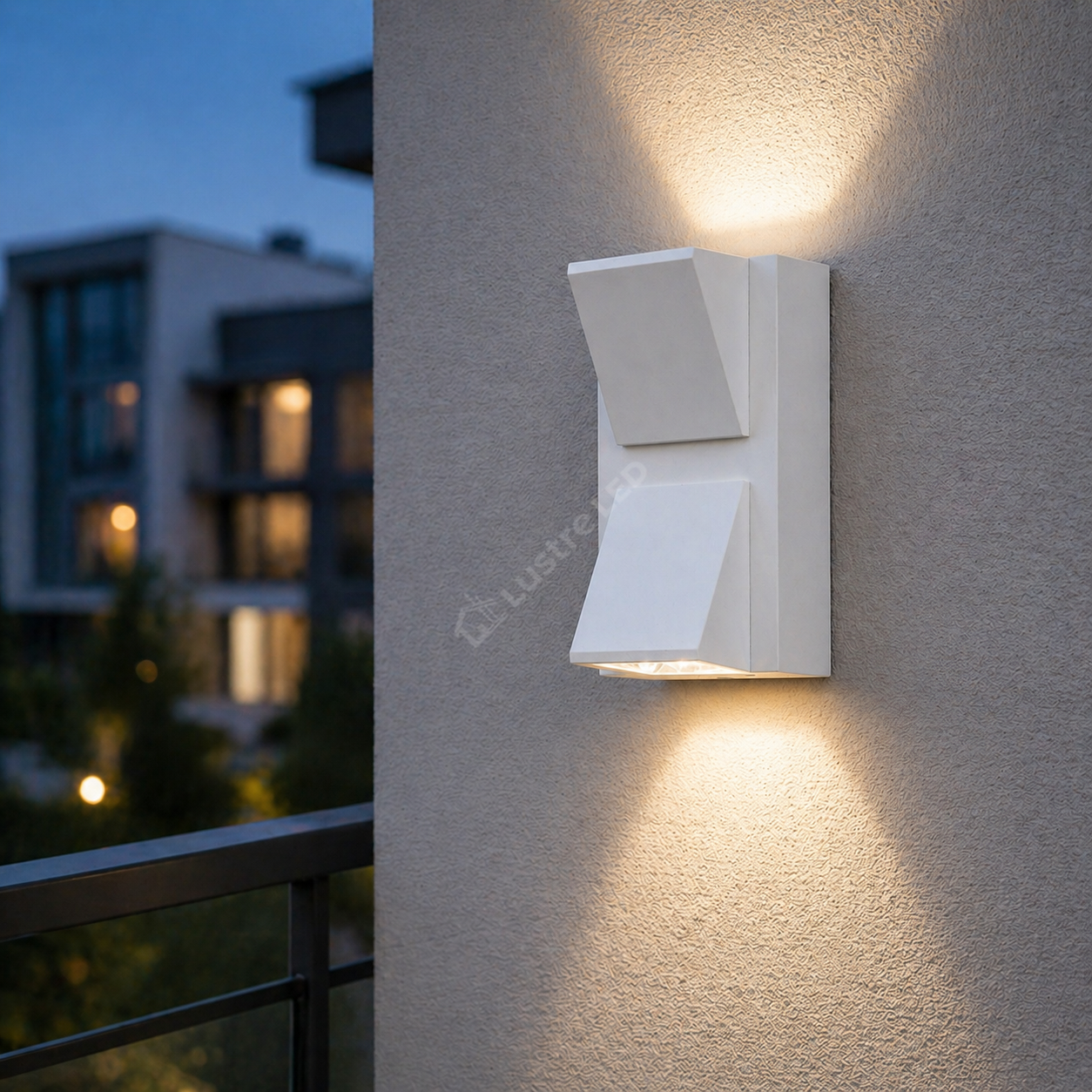 Aplica LED Exterior 2x5W V1 Alba