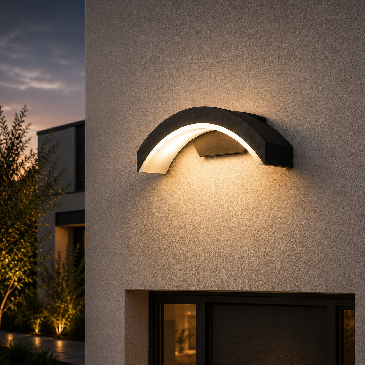 Aplica LED Exterior HELIOS 18W 900lm 3000K Neagra