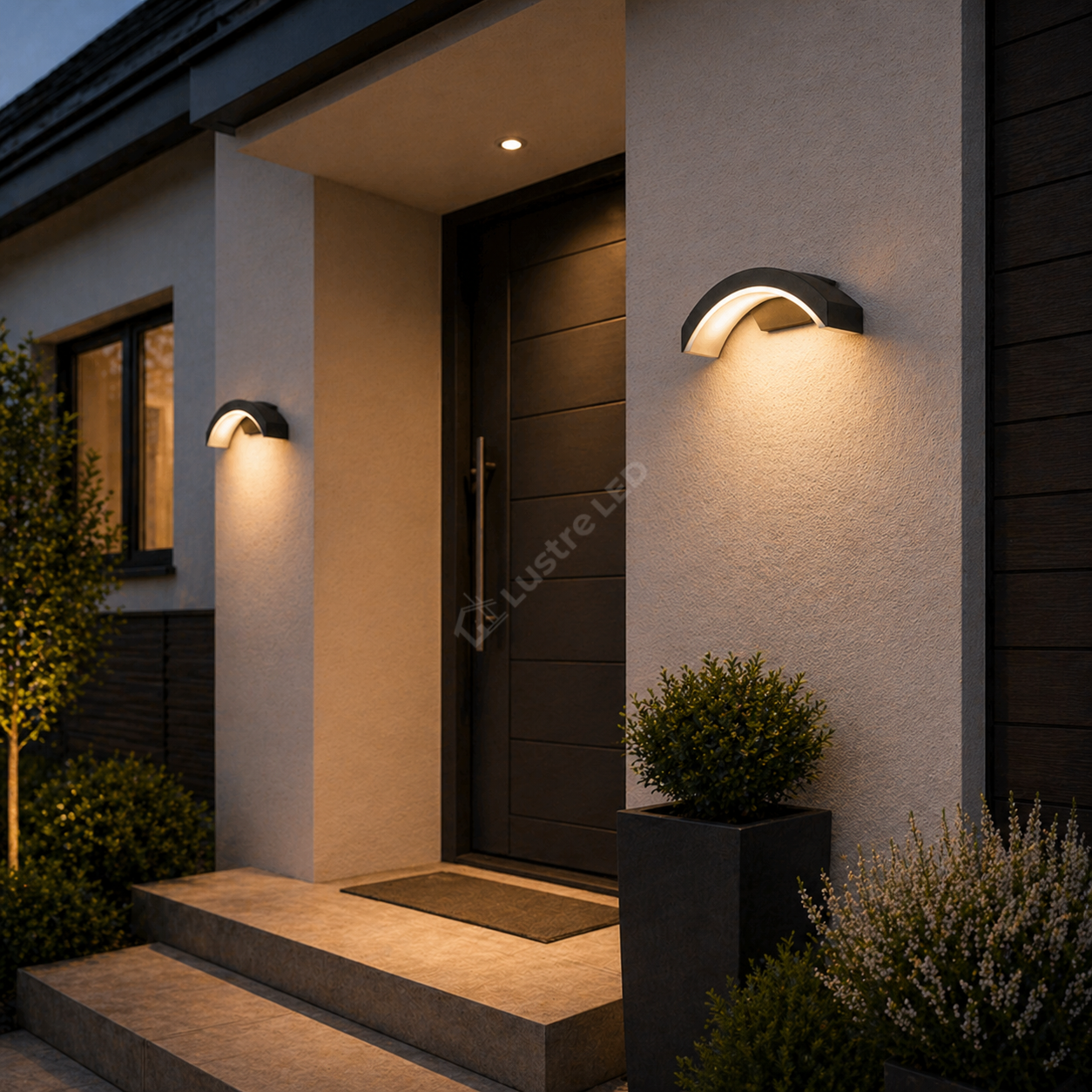 Aplica LED Exterior HELIOS 18W 900lm 3000K Neagra
