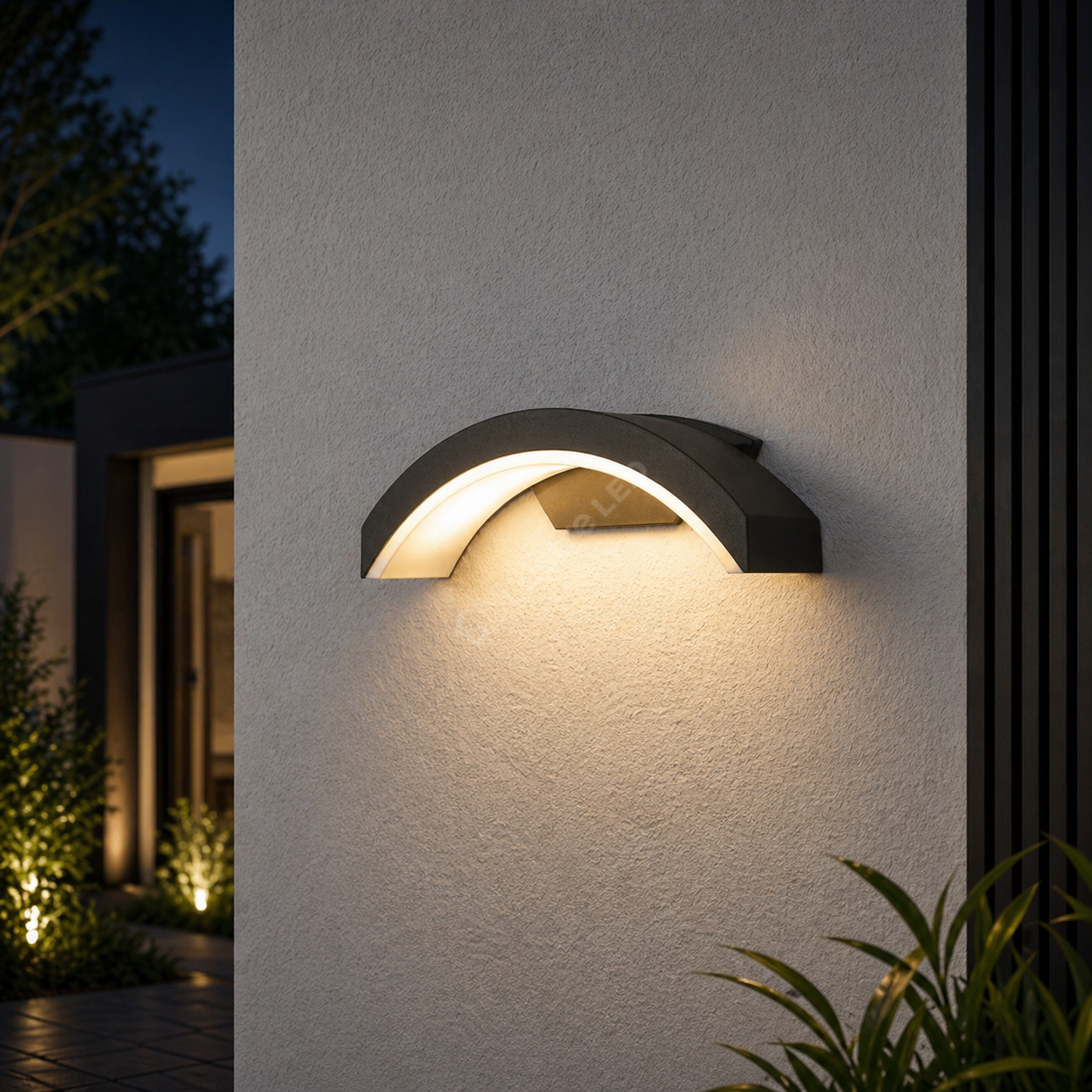 Aplica LED Exterior HELIOS 18W 900lm 3000K Neagra