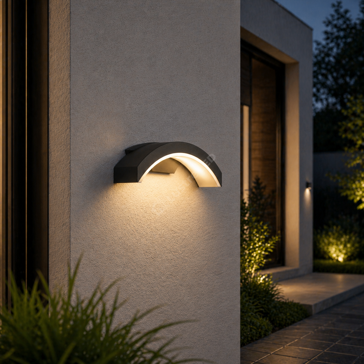 Aplica LED Exterior HELIOS 18W 900lm 3000K Neagra