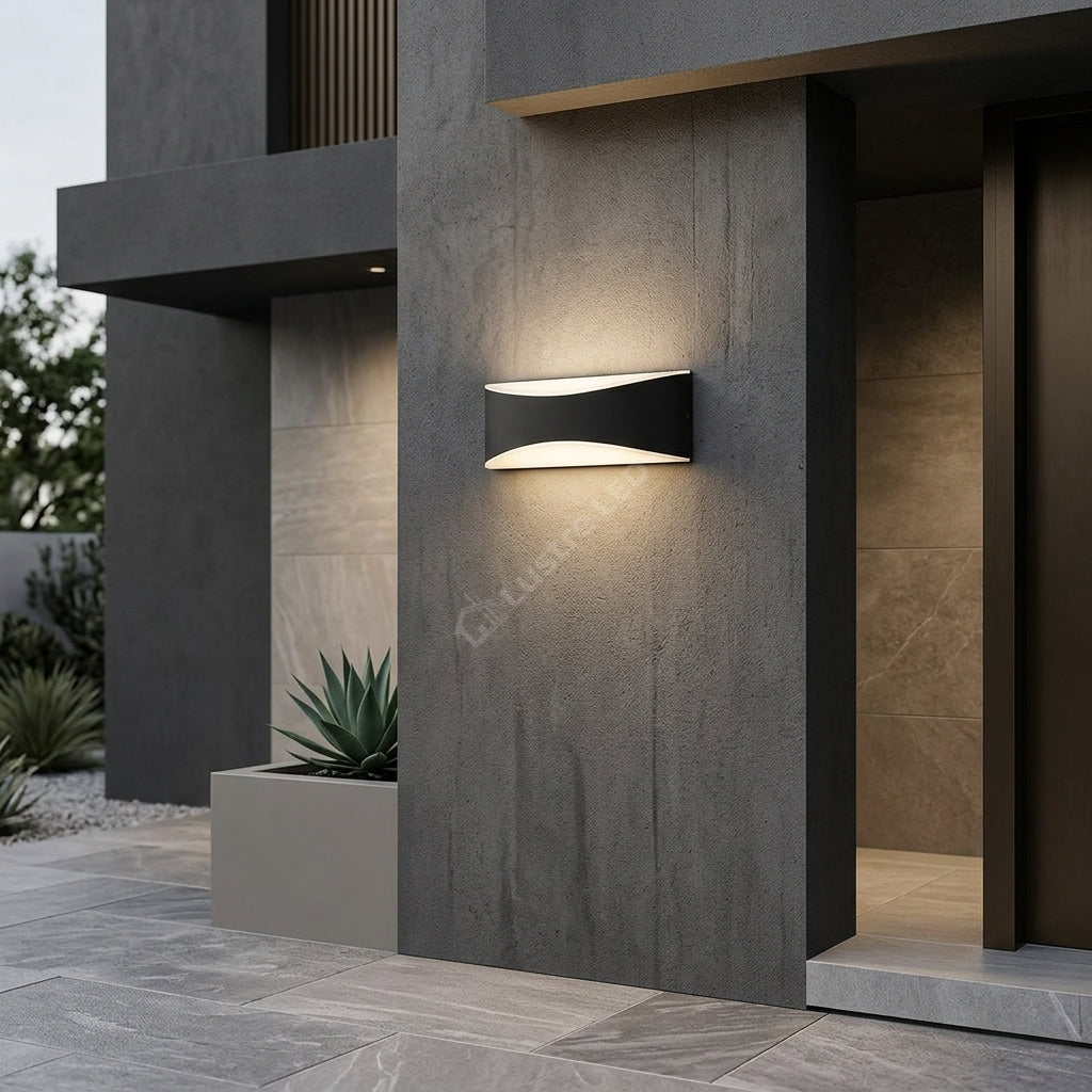 Aplica LED Exterior PIRUS-S2 10W Neagra