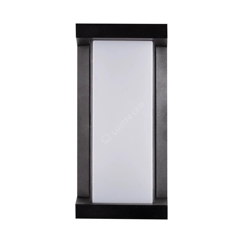 Aplica LED Exterior TANOR Black 18W 6500K IP54 Echivalent 100W
