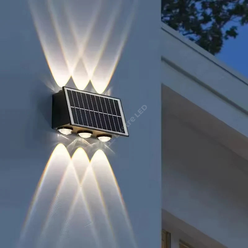 Aplica Led Exterior Trio 6W Solara Wall Light Fixtures