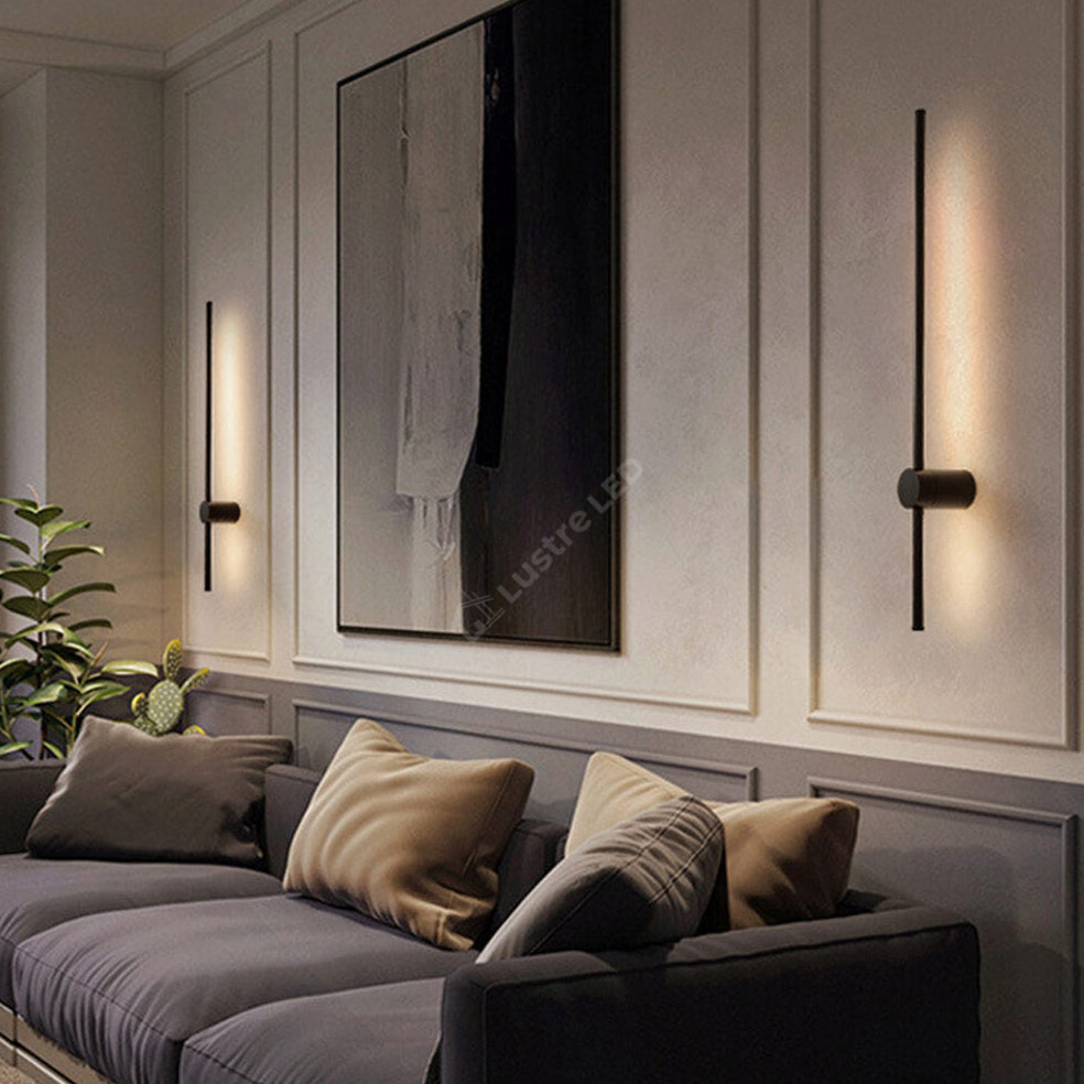 Aplica LED FRECCIA Black 87CM Echivalent 80W