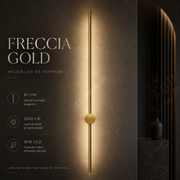 Aplica LED FRECCIA Gold 87CM Echivalent 80W